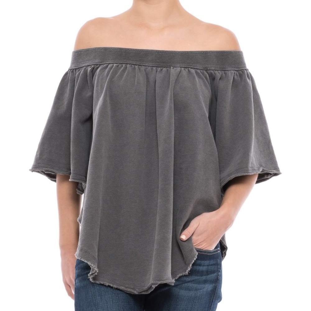 Free People Kiss Me Off the shoulder shirt, XS
